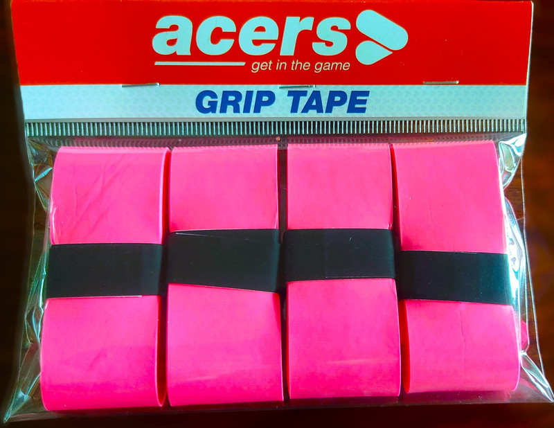 HYORTS Badminton/Tennis/Squash Racket Super Tacky Grip Extra Tacky(Pack of 2)