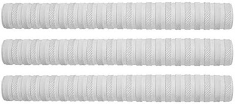 Owlix Premium Quality Cricket Bat Handle 3White Grip, Diamond(White, Pack of 3)