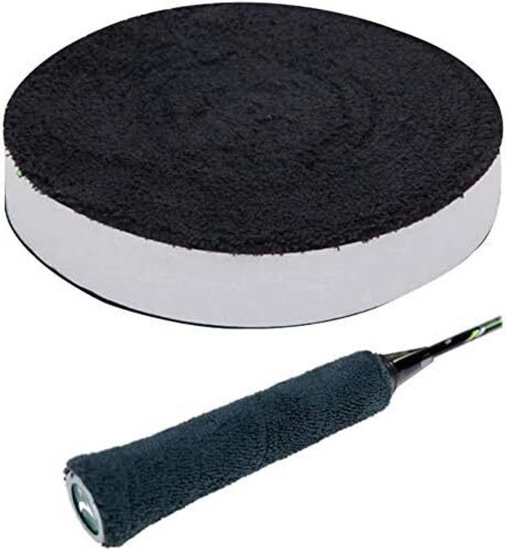 SNOWIE SOFT Sweatband Tape Wraps for Sports Fitness and Exercise Durable Black Headband Towel Grip(Black, Pack of 1)