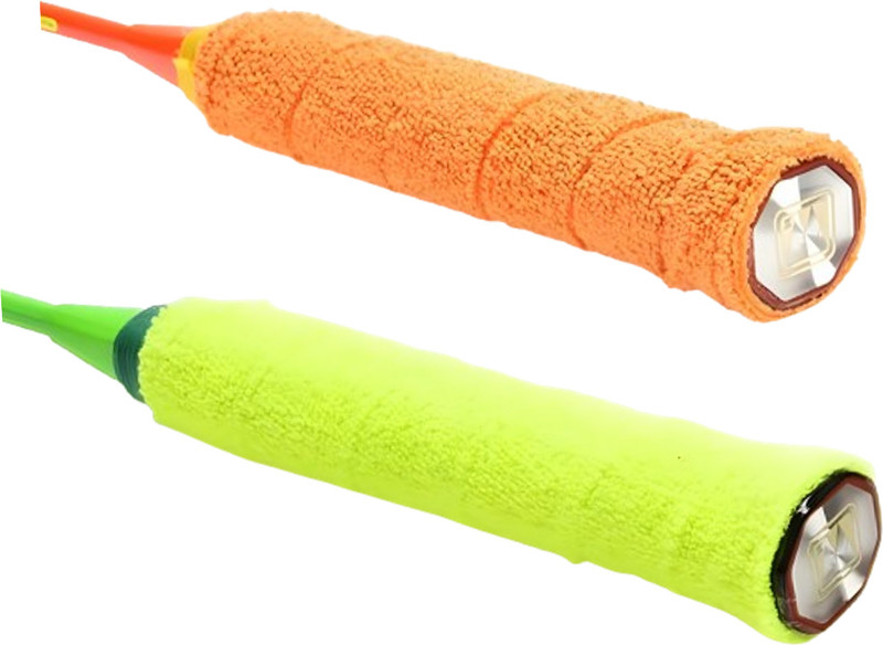 acers Badminton Racket Overgrip (1 Red 1 Yellow) Towel Grip(Pack of 2)
