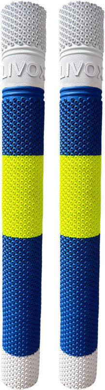 LIVOX Premium Cricket Bat 6 Grips for Enhanced Performance nd Better Shock Absorption Ultra Tacky(Multicolor, Pack of 6)