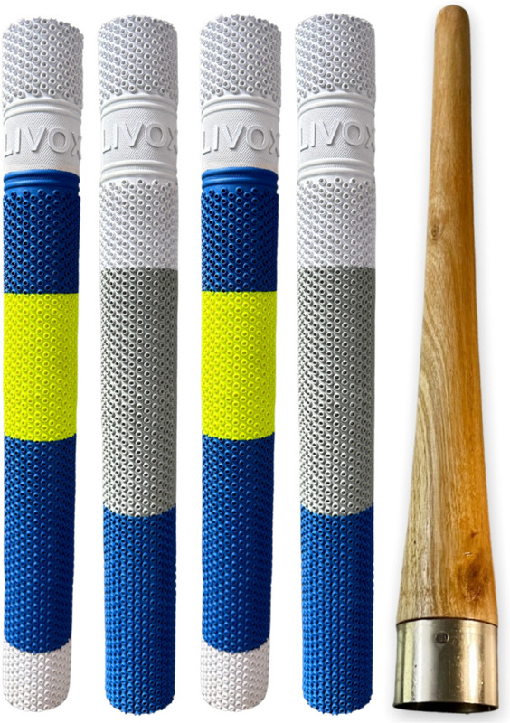 LIVOX Durable Cricket Bat Grip for Practice & Match Use Ultra Tacky(Pack of 5)