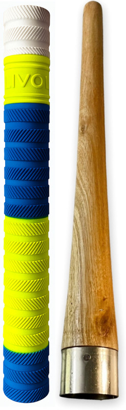 LIVOX Octopus, Thunderblade, Dynamic, Texture Cricket Bat Handle 5 Grips With Cone Ultra Tacky(Multicolor, Pack of 6)