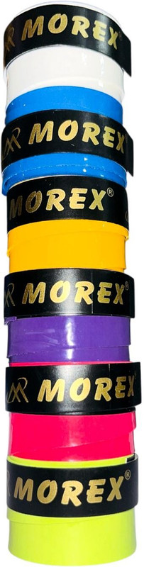 THE MORNING PLAY MOREX Pickleball Paddle FoamLayer Grip Multicolor Anti-Slip Badminton Grip Foam(Multicolor, Pack of 2)