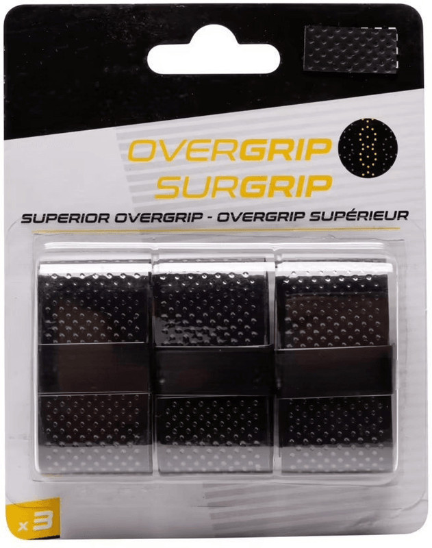 NIMZ Dynamic Badminton Superior Overgrip | Anti-Slip | Pack Of 3 | Blue Color | Tacky Touch(Blue, Pack of 3)