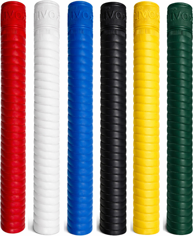 LIVOX Coil Design Cricket Bat Handle Grip | Anti-Slip Premium Rubber Grip Coil(Pack of 6)