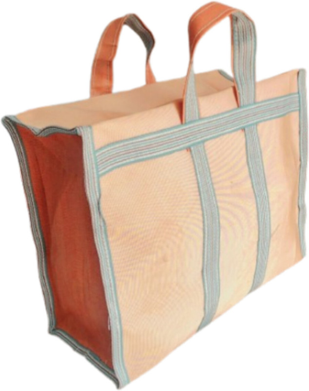K D BAG HOUSE NYLON BAG WITH DOUBLE ZIP Grocery Bag(Brown)