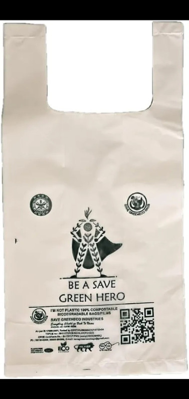 BE A SAVE GREEN HERO(White)