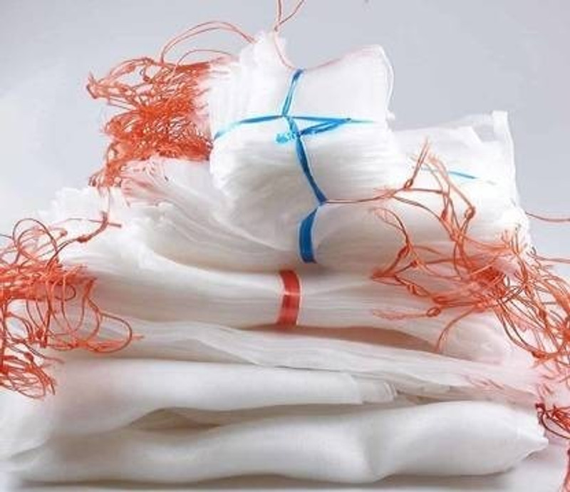 ZIMBLE Fruit Protection Bags,Vegetables Storage Bags,Reusable Net Bags (8x12”Inch) Pack of 20 Grocery Bags(White)