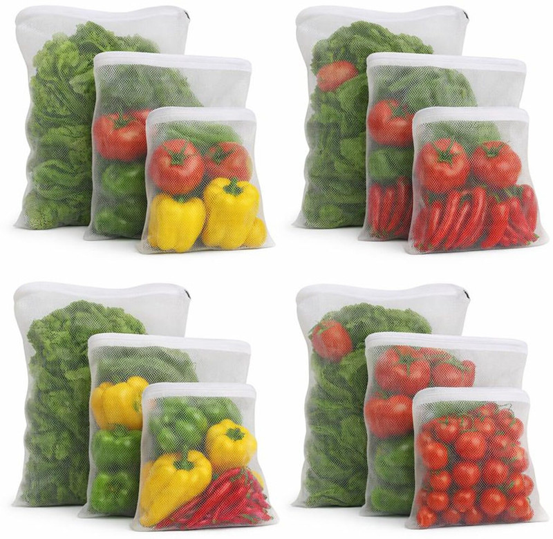 DKWHOLESELER Pack of 4 Grocery Bags(White)