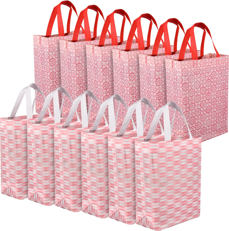 KUBER INDUSTRIES Pack of 3 Grocery Bags(Brown)