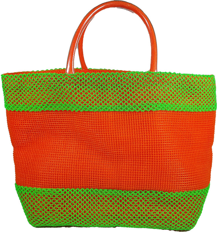 SHOORAJHANTH Nylon Handbag, Nylon shopping bag, nylon bag for women, Grocery Shopping Bag(Red, Blue)