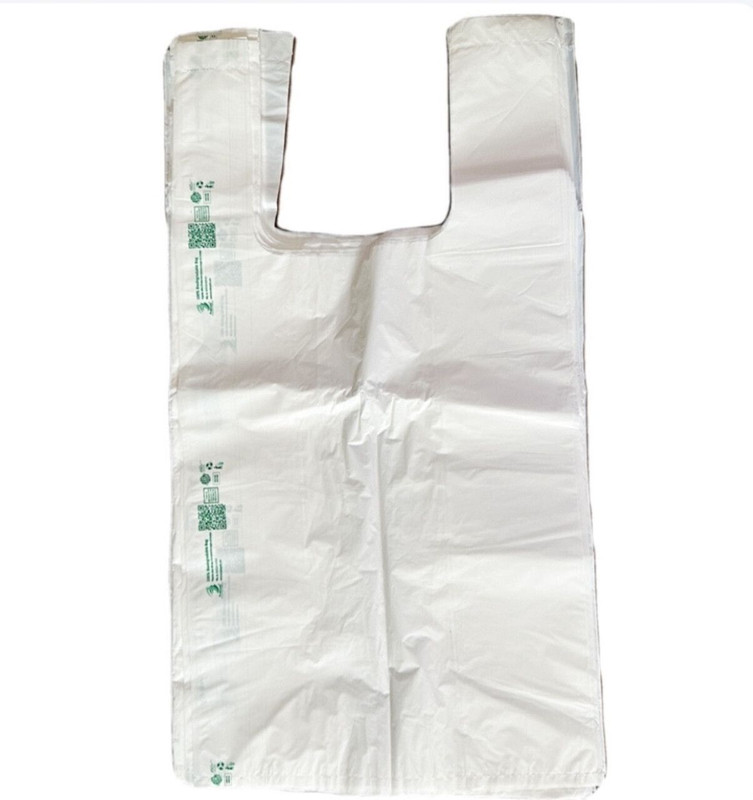 The Unique Green Solutions Carry Bag Food Grade Packaging Cover Multi-Purpose Grocery Bag(White)