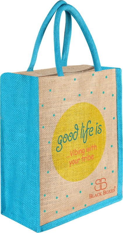 BlackBoxes Canvas Grocery Bags(Beige)