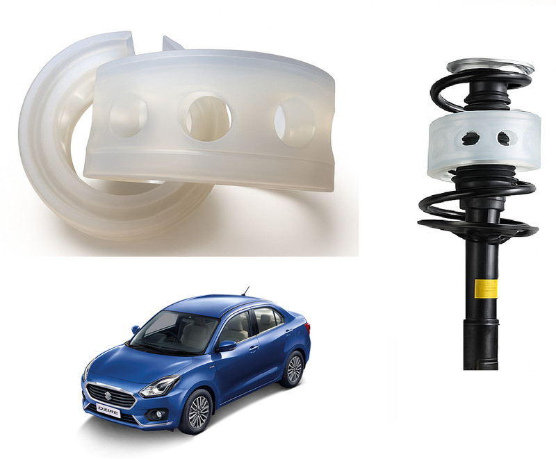 PwX FRONT COIL SPRING BUFFER FOR SWIFT DZIRE(2017-2023)_SIZE-B Ground Clearance Kit