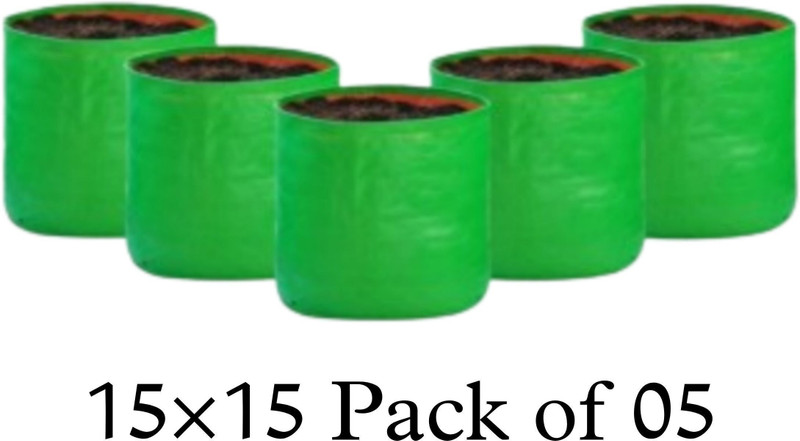GrowTree Terrace gardening grow bag 15"x15" (Pack of 10) Grow Bag Grow Bag