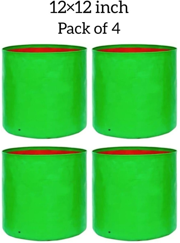WANDERGROW Grow Bag 14×14 Pack of 4 Grow Bag