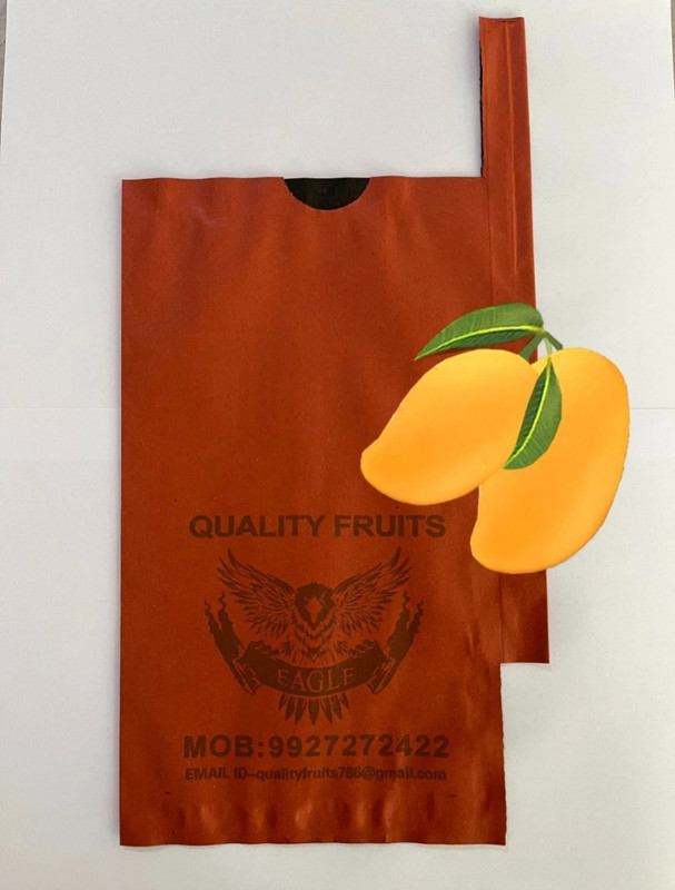 QUALITYFRUITS Mango Protection Bag, (50 Pieces) 18X28CM Grow Bag