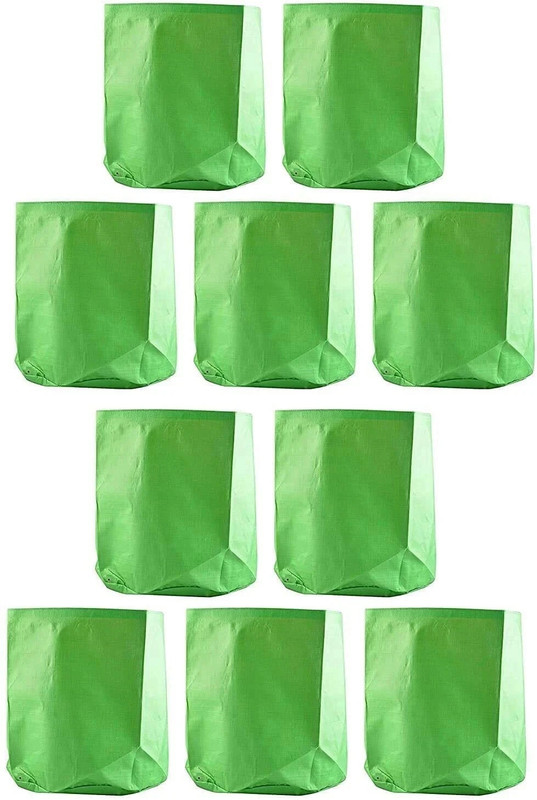 GROWGREEN Growbags Terrace gardening 09"x 09" Inch - 250 GSM Grow Bag