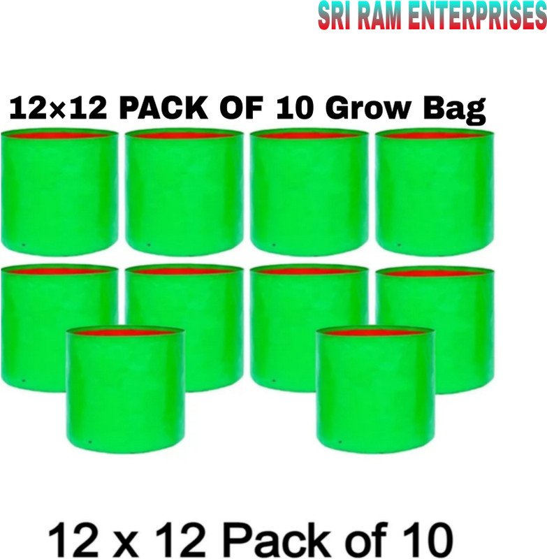 JIRSTAME 9 x9 inch, Terrace Gardening, Vegetable, Fruits Planting bags . Grow Bag
