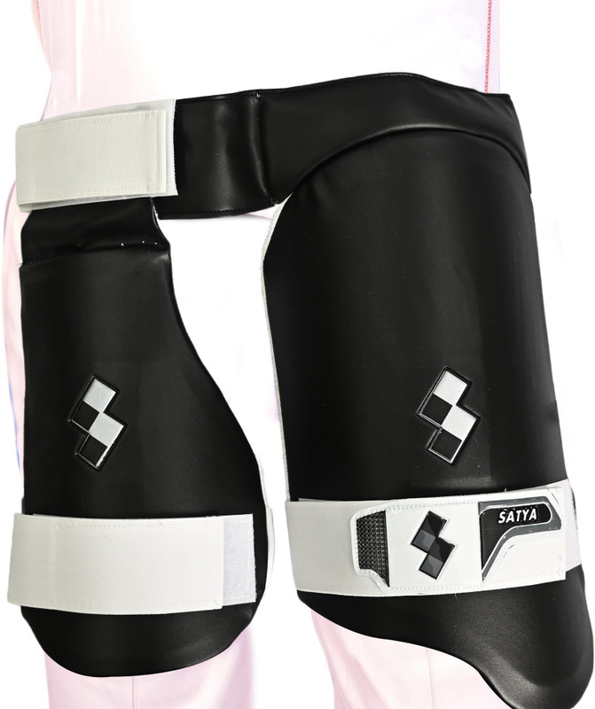 Satya Lycra Cricket Thigh Pad for Men, Comfortable and Protective Cricket Inner Thigh Guard