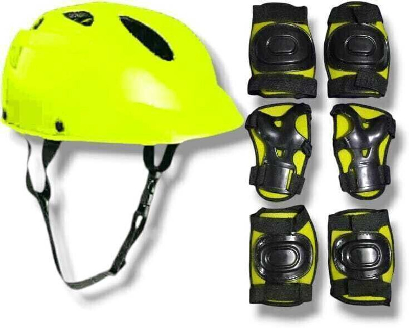 STYRKR Safety Protective Skating, Cycling Guard Kit@127 Skating Knee Guard(Red)