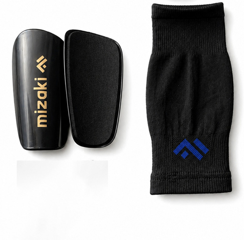MIZAKI VIPPER PLUS Football Shin Guard(Black)