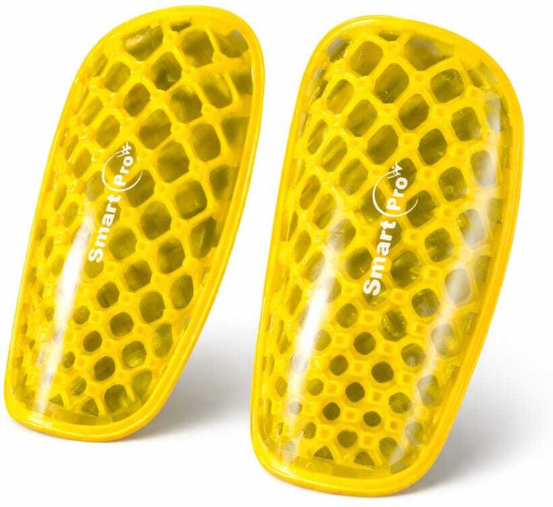 NLW Honeycomb Ventilated Shin Guards Football Shin Guard(Yellow)