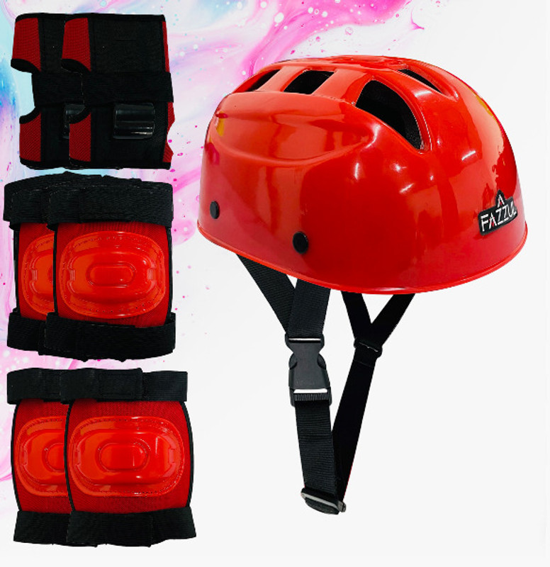 FAZZUL Skating Protective Set Guard Protection kit for Kids Age 6-15 Years(Black) Skating Guard Combo