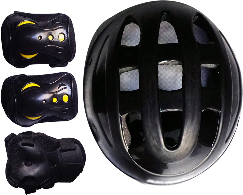 Rakso Protective Set - SMALL Size - Best Quality Skating Kit Skating Guard Combo(Black)