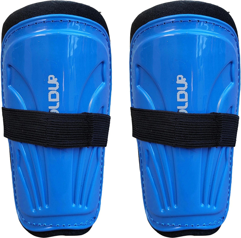 BOLDUP Football Shin Guard with Adjustable Velcro Strap & Socks Football Shin Guard(Black)