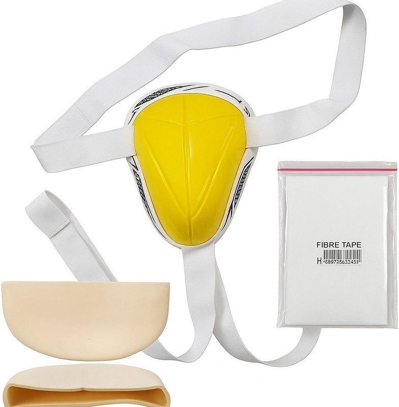 Nextage Toe Guard -1 Pc , Fibre Tape - 1Pc and 1Pc Abdominal Guard