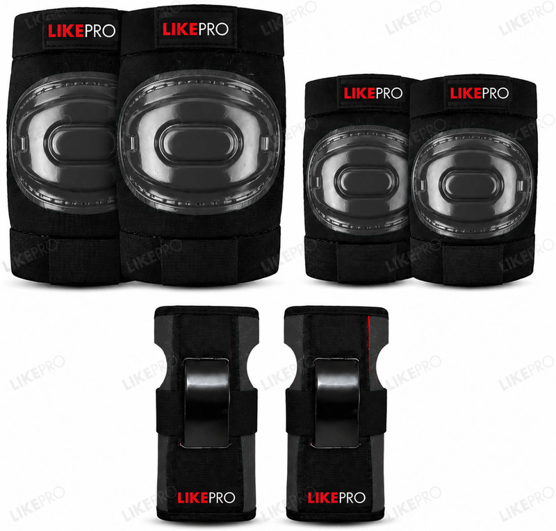 LIKEPRO Kids Skating Protective Set (Ages 3-5-8-14 Yrs) With Skipping Rope Skating Guard Combo
