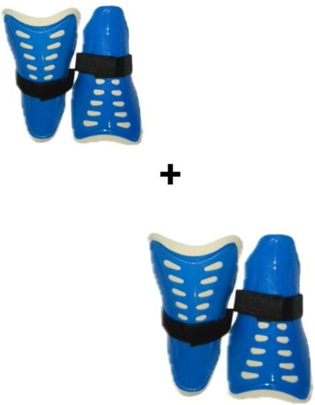 Mll Lightweight Football Shin Protectors | Pack of 2 | Shock-Absorbing Foam Football Shin Guard(Blue)