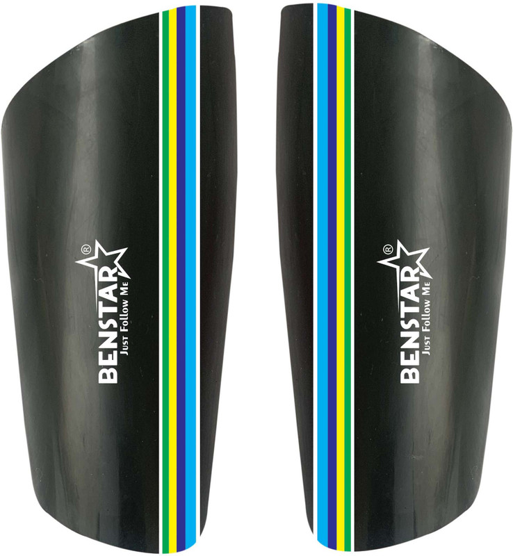 Benstar Classic Football Shin Guard/Safety Guard/Hard Protective Shell Shinguards (Blue) Football Shin Guard(Blue)
