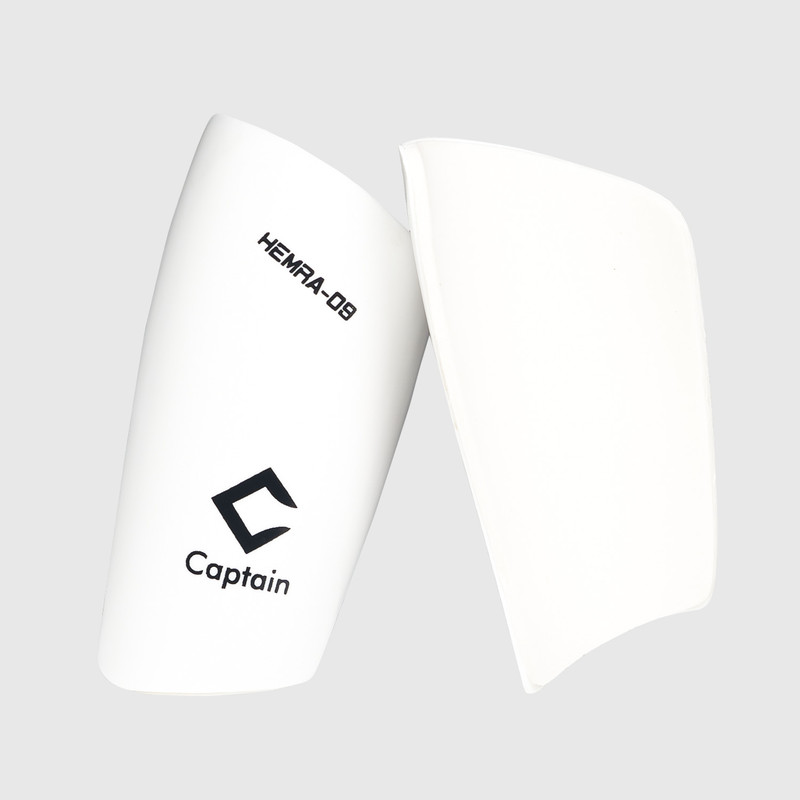 CAPTAIN HEMRA09 SOCCER SHINGUARDS Football Shin Guard(White)