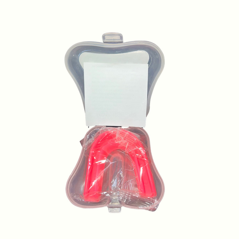 RAJESH SPORTS Mouth Guard Hard Silicone ( Orange ) Teeth Guard, Gumshield For Martial Arts Mouth Guard(Orange)