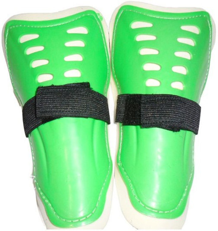 Garg Enterprises Football Leg Protection Pad, 6x3inch, Soft Foam-BLKI Football Shin Guard(Black)
