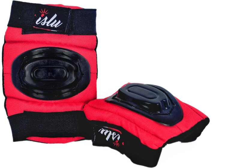 Islu Premium Protective Guard Protection, Skating Cycling & Skateboarding for Kids Skating Elbow Guard(Red)