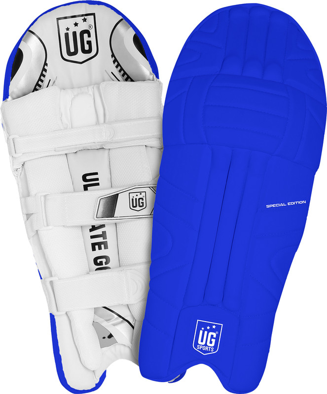 UG SPORTS Special Edition Cricket Men's (39 - 43 cm) Batting Pad(Blue, Mens)