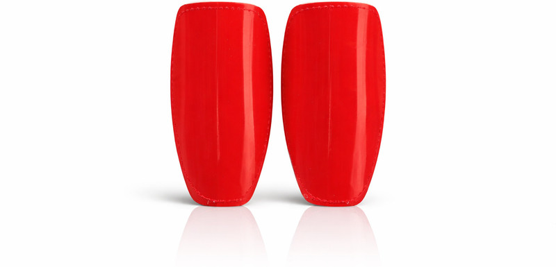Gym Insane Kids/Teens EVA Cushion Shin Pads – Compression Fit Series Football Shin Guard(Red)