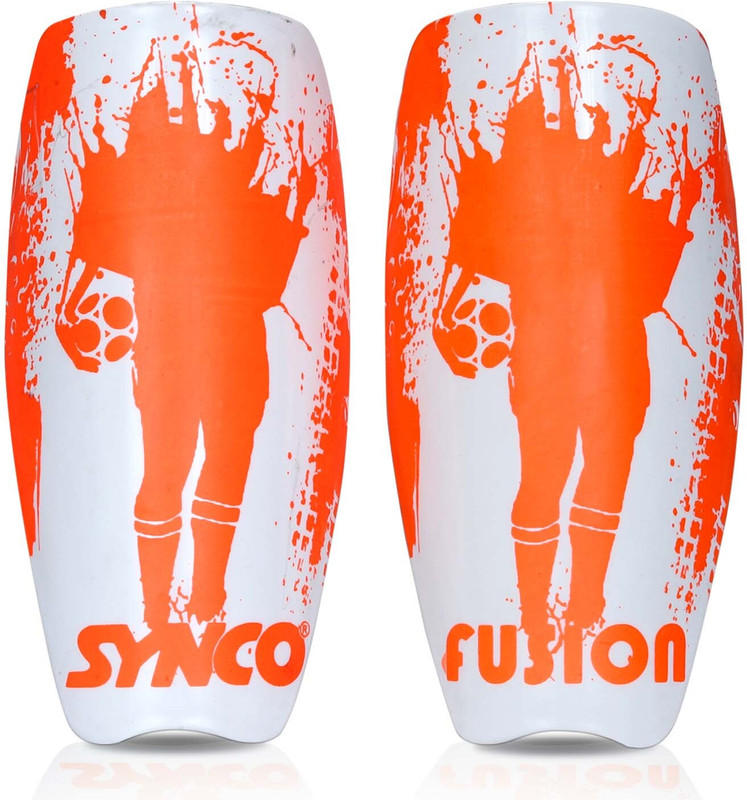 SYNCO Bolt Football Shin Guard | Protective Gear with EVA Foam for Football Matches | Football Shin Guard