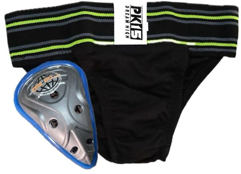 MLLGG : Cricket Underwear & Abdo Guard Combo Abdominal Guard(Multicolor)