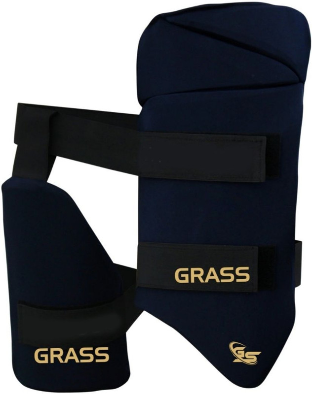 Breve Cricket Combo Thigh Pad( Right Hand Men's Black) Cricket Thigh Guard