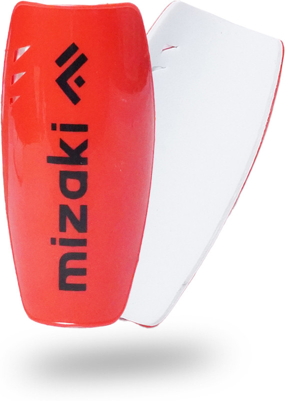MIZAKI Shingurd red Football Shin Guard