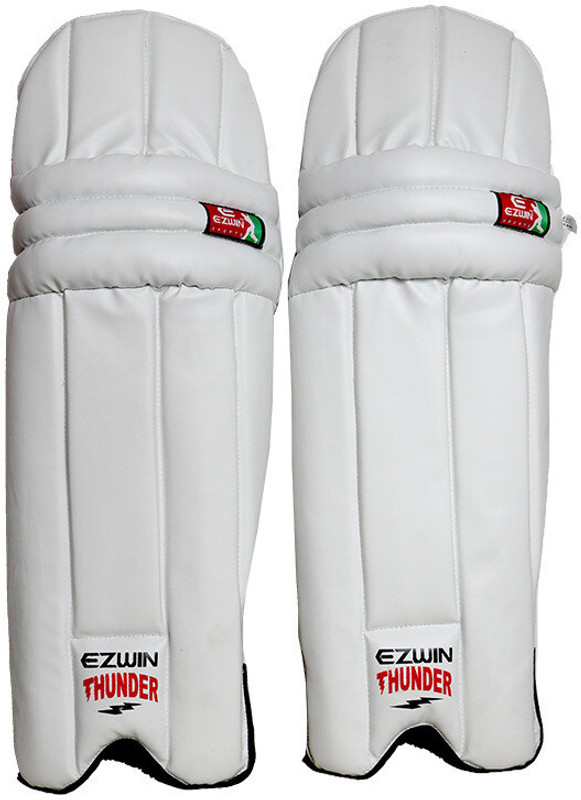 EzWin Thunder Cricket Leg Guard Pads - Ultra Light Weight, Durable P.U Material Cricket Thigh Guard