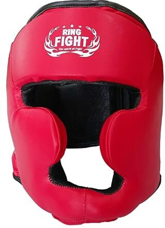 Ring Fight MMA Training Headgear Muay Thai Full Face Protection Guard Sparring Helmet Boxing Head Guard(Blue)