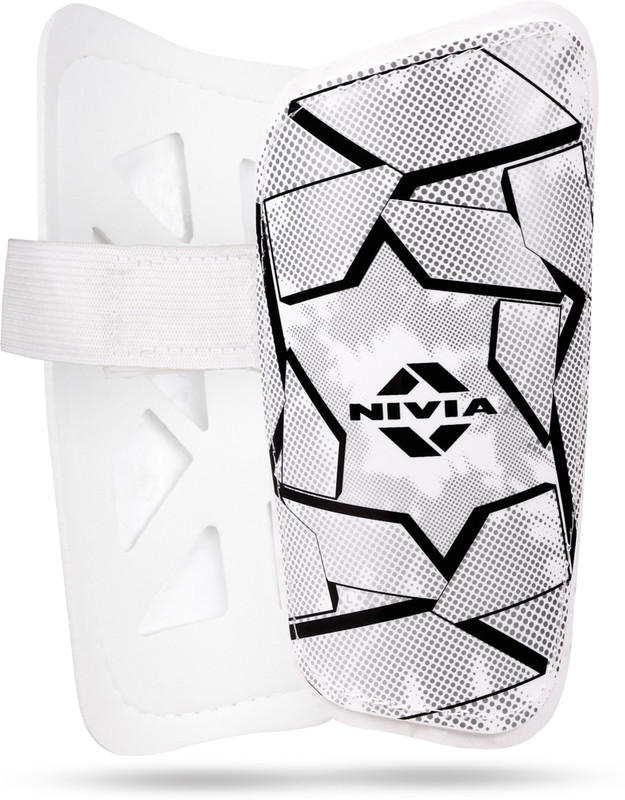 NIVIA Classic Shin Guard Football Shin Guard(White)