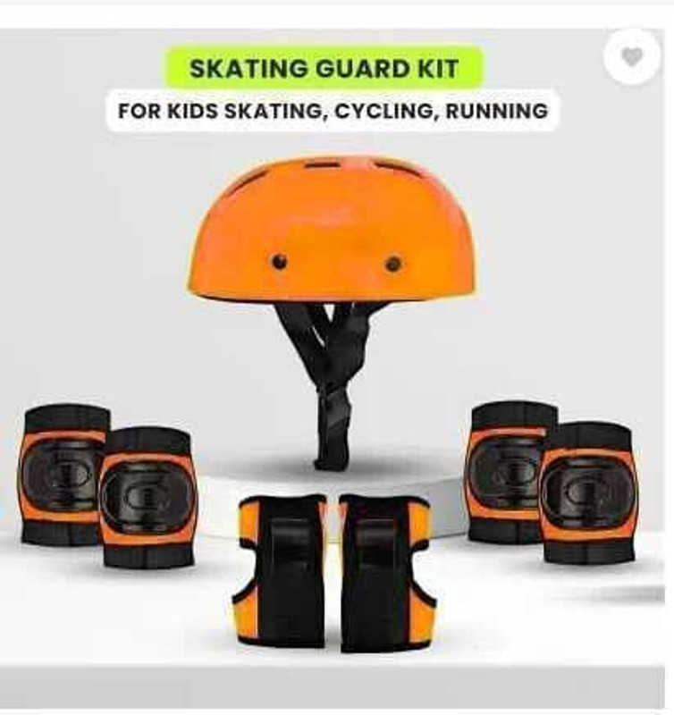 STYRKR Safety Protective Skating, Cycling Guard Kit@124 Skating Knee Guard