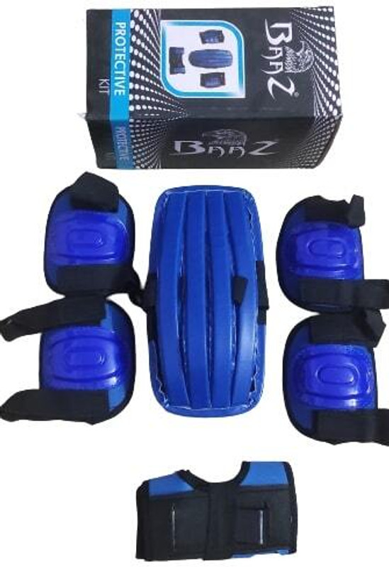kbb ProSkate Skating Knee & Elbow Guards Set – Safety Gear for Kids & Adults Skating Guard Combo(Blue)